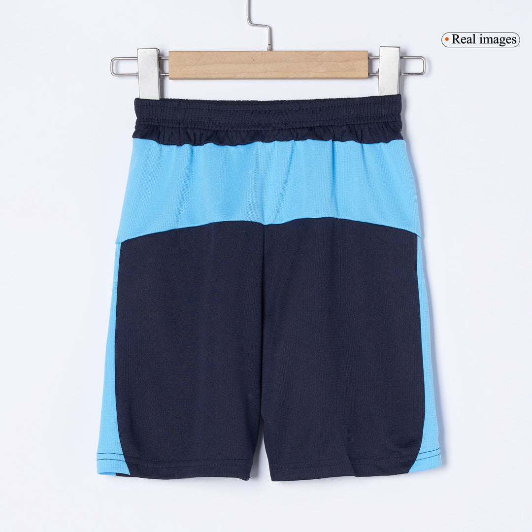 Olympique de Marseille Extérieur Maillot Kit 2025/26 Enfant Bleu marine