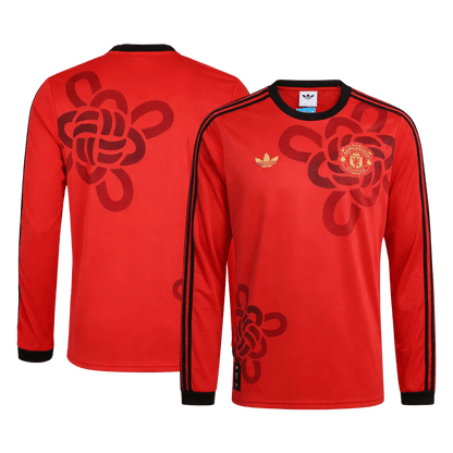 Manchester United Maillot Manches Longues 2025/26 Rouge
