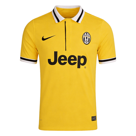 Retro Juventus Extérieur Maillot 2013/14 Jaune