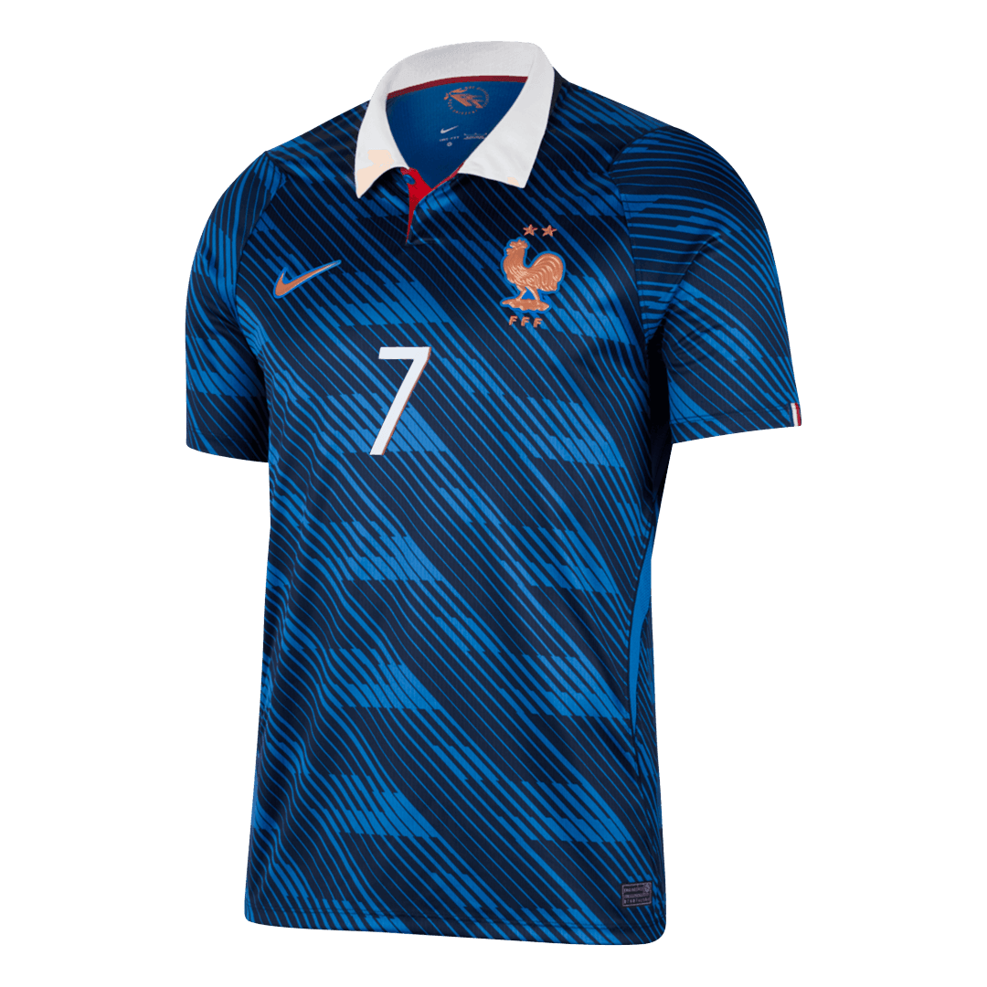 DEMBELE #7 France Domicile Maillot 2026 Bleu