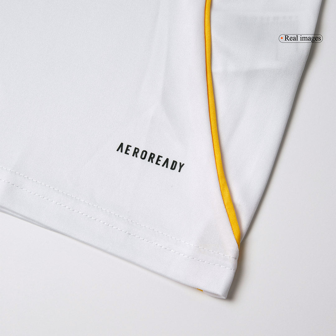 MBAPPÉ #9 Real Madrid Domicile Maillot 2025/26 Blanc - Super