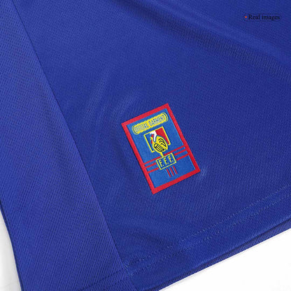 Retro ZIDANE #10 France Domicile Maillot 1998 Bleu