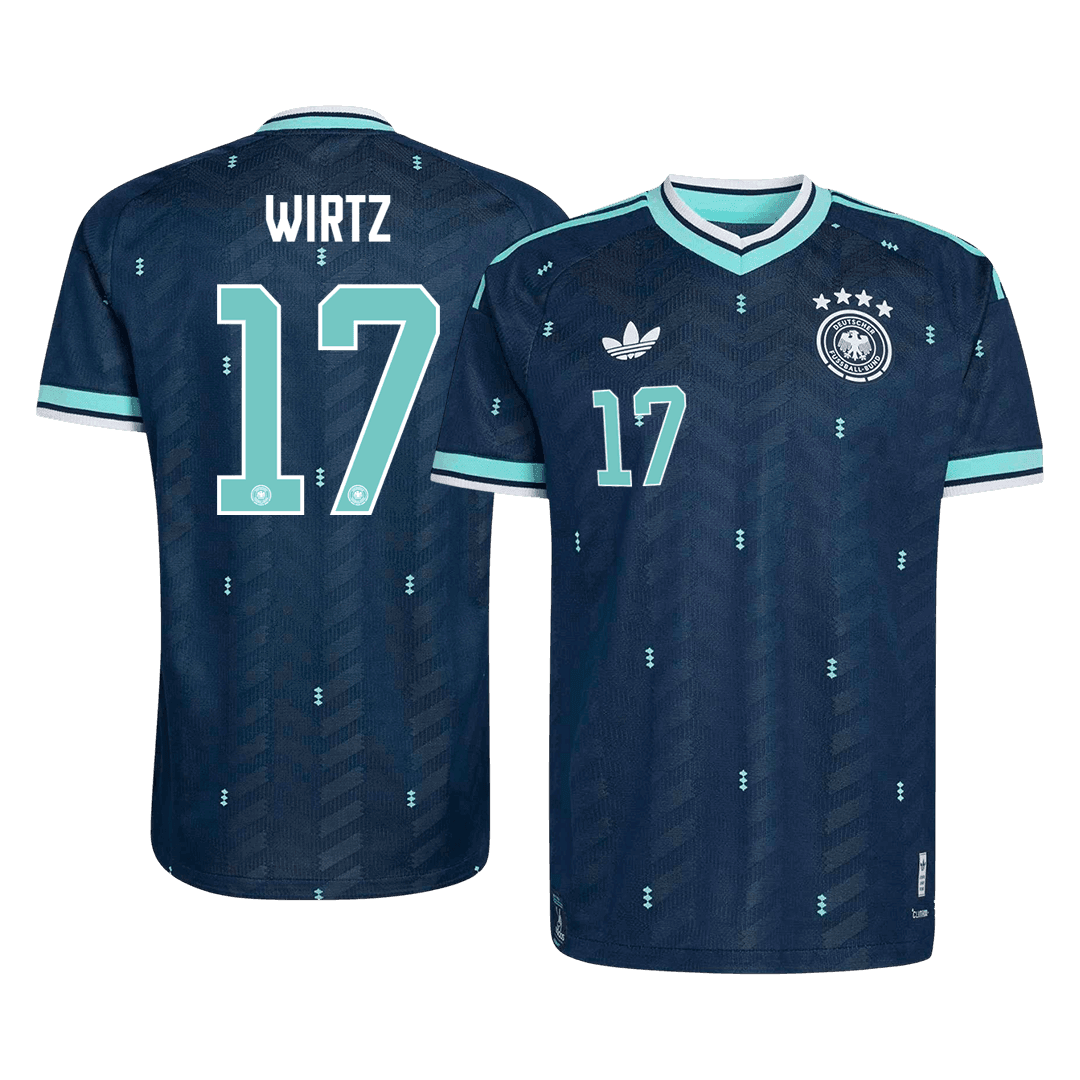 WIRTZ #17 Allemagne Extérieur Maillot 2026 Bleu marine Joueur