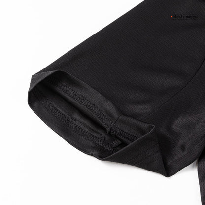 Manchester City Extérieur Maillot 2025/26 Noir Grande Taille
