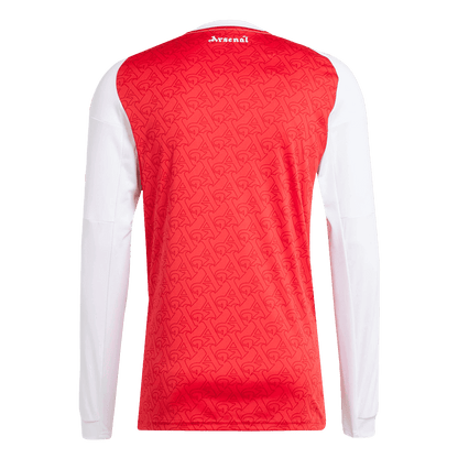 Arsenal Domicile Maillot Manches Longues 2025/26 Rouge