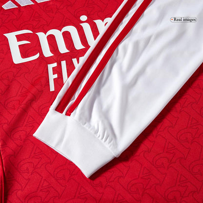 Arsenal Domicile Maillot Manches Longues 2025/26 Rouge