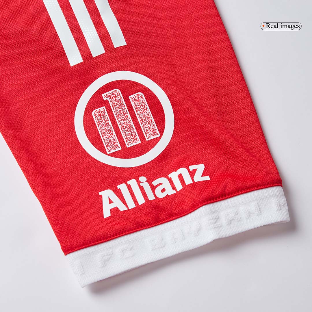 LUIS DÍAZ #14 Bayern Munich Domicile Maillot 2025/26 Rouge Joueur