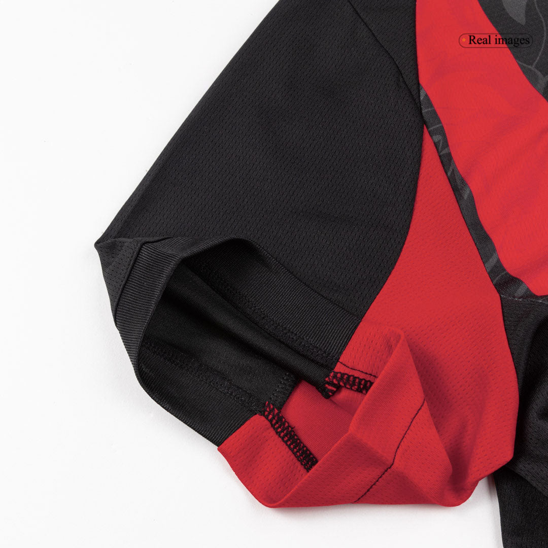 Men AC Milan Domicile Maillot Kit 2025/26 Rouge&Noir - Super
