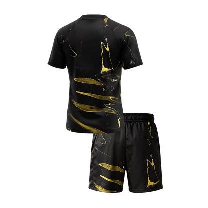 Les Parisiens Maillot Kit 2025/26 Enfant Noir