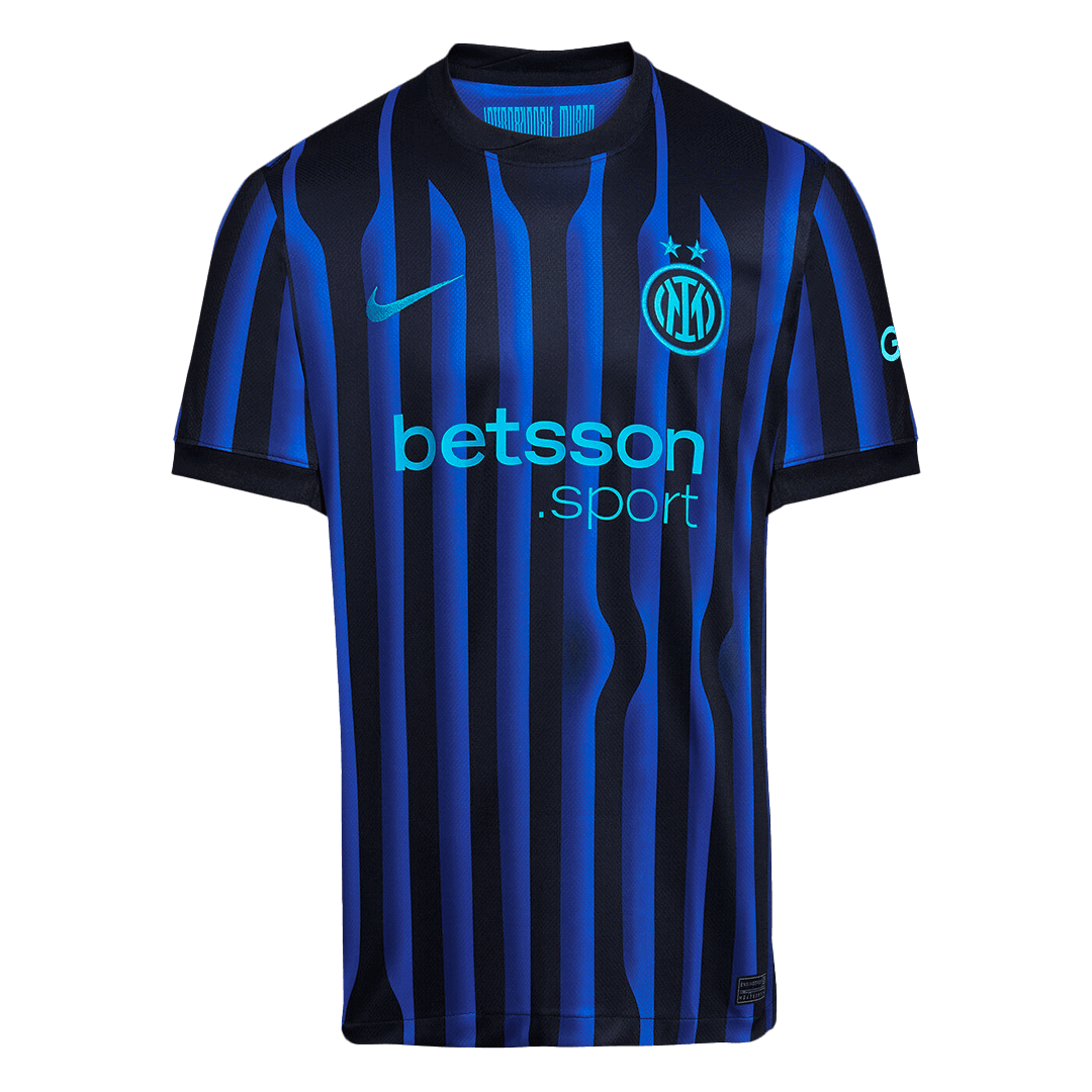 Inter Milan Domicile Maillot 2025/26 Blue&Black Grande Taille