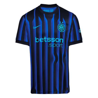 Inter Milan Domicile Maillot 2025/26 Blue&Black Grande Taille