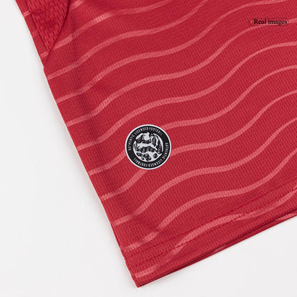 B. FERNANDES #8 Portugal Domicile Maillot Kit 2026 Enfant Rouge - Super