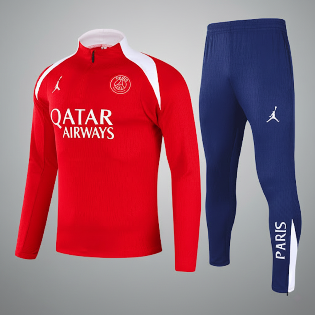 Les Parisiens Sweatshirt Kit 2025/26 Rouge