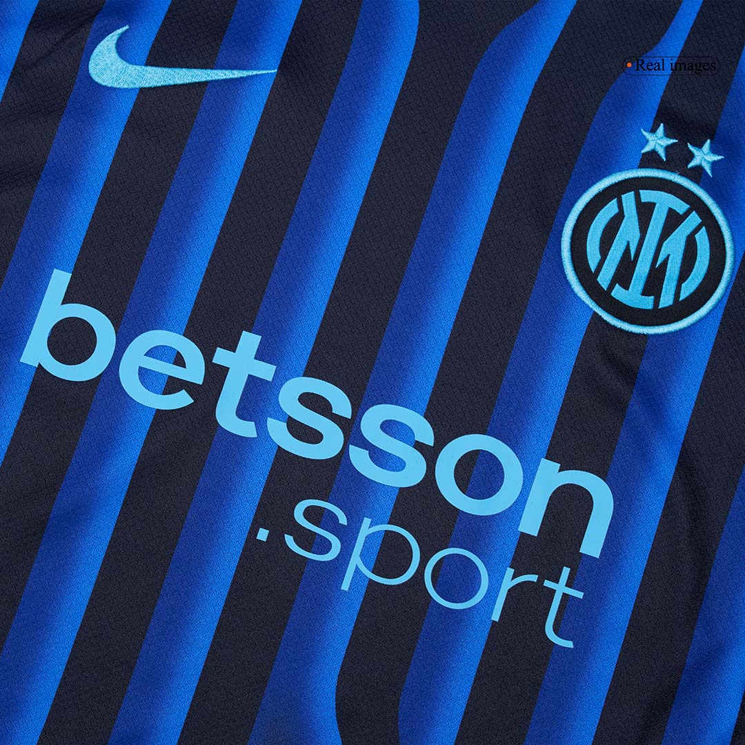 Inter Milan Domicile Maillot 2025/26 Blue&Black Grande Taille