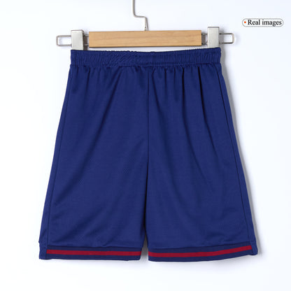 Kids Barcelone Domicile Maillot Kit 2025/26 Rouge&Bleu - Super