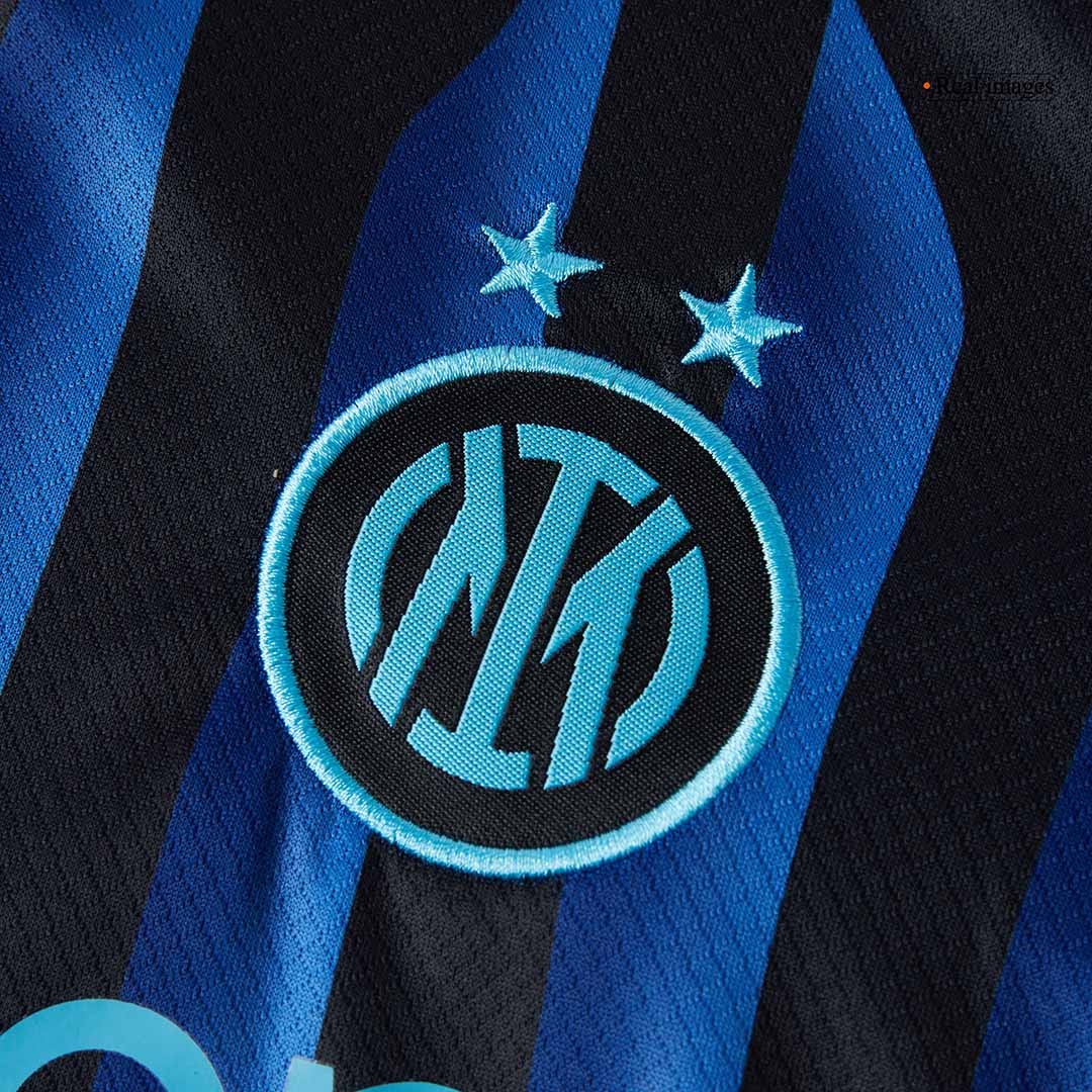 Inter Milan Domicile Maillot Kit 2025/26 Enfant Blue&Black
