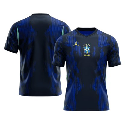 Brésil Extérieur Maillot 2026 Bleu marine