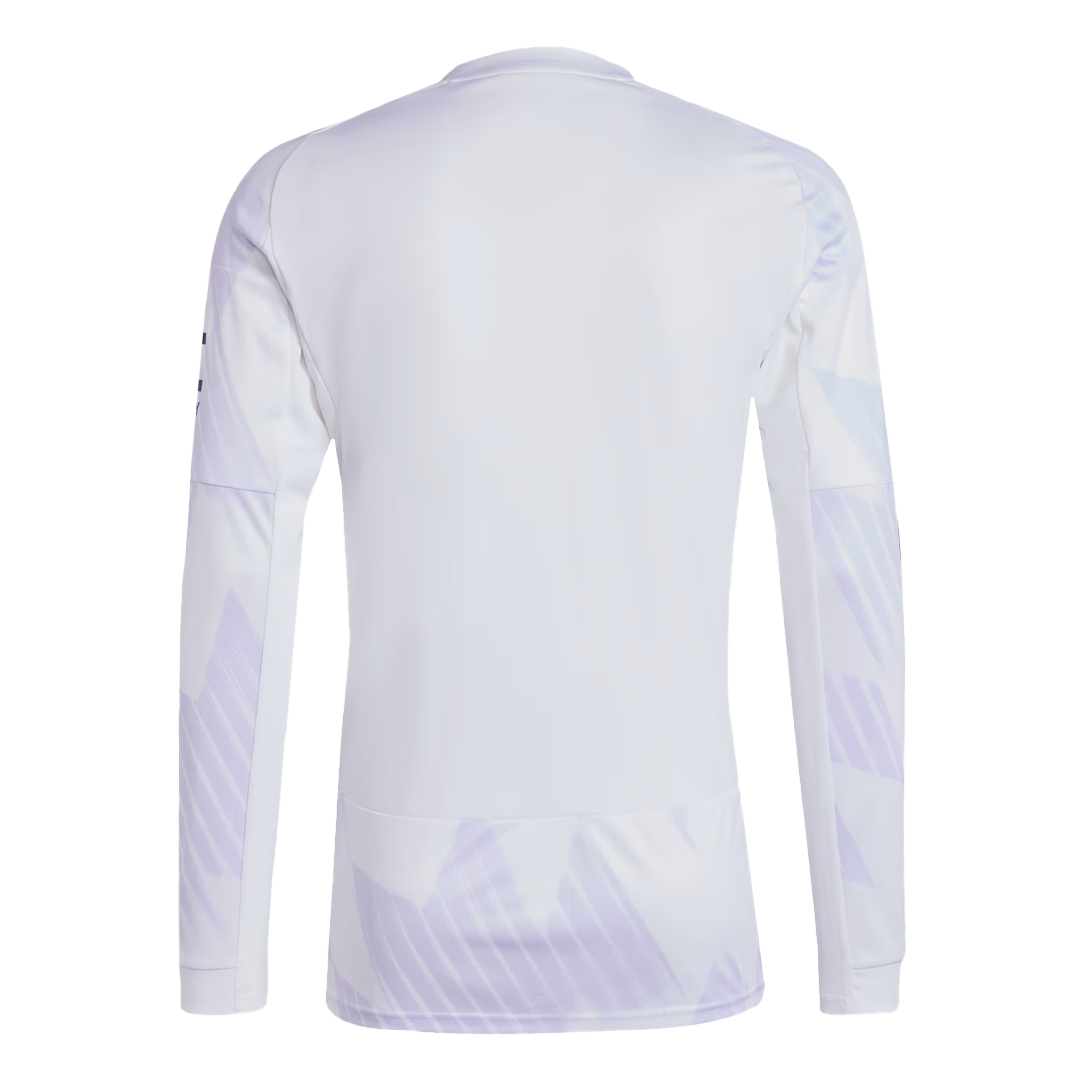 Manchester United Extérieur Maillot Manches Longues 2025/26 Blanc