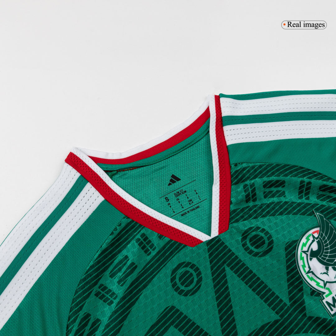Mexique Domicile Maillot 2026 Vert Joueur
