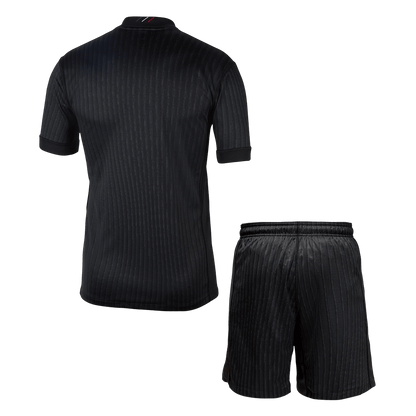 Les Parisiens Fourth Maillot Kit 2025/26 Noir