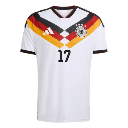 WIRTZ #17 Allemagne Domicile Maillot 2026 Blanc Joueur