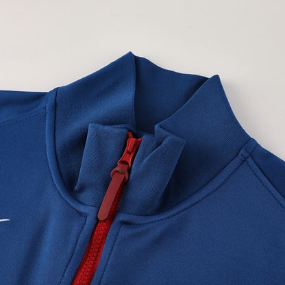 Les Parisiens Veste de Football Kit 2025/26 Navy&Red