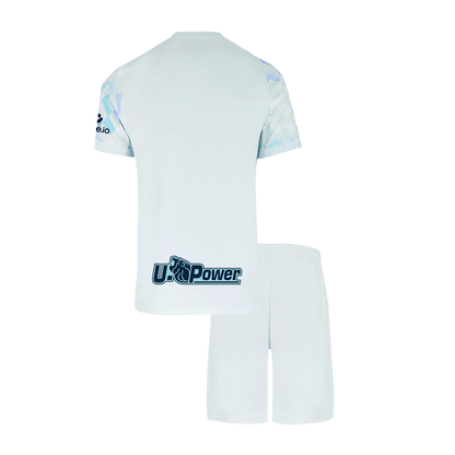 Inter Milan Extérieur Maillot Kit 2025/26 Enfant Blanc