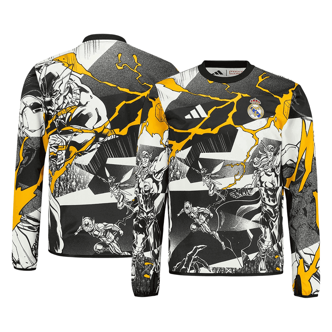 Real Madrid Maillot Manches Longues 2025/26 Noir