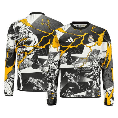 Real Madrid Maillot Manches Longues 2025/26 Noir