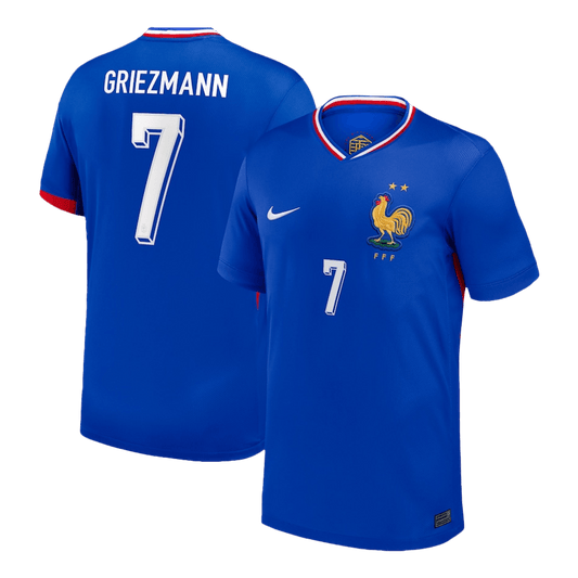 GRIEZMANN #7 France Domicile Maillot 2024 Bleu