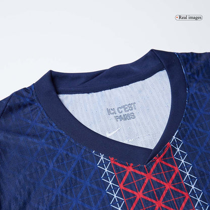 KVARATSKHELIA #7 Les Parisiens Domicile Maillot 2025/26 Bleu marine Joueur