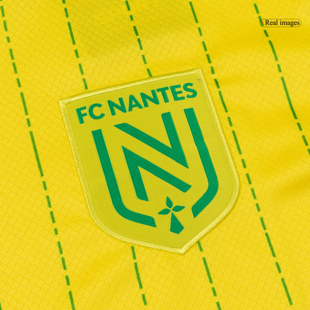 FC Nantes Domicile Maillot 2025/26 Jaune Grande Taille