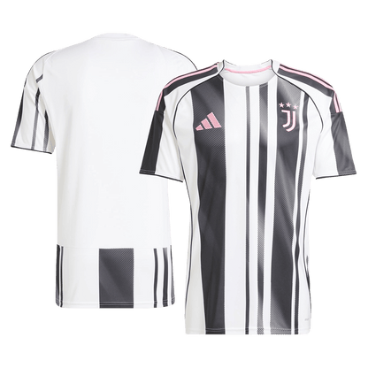 Juventus Domicile Maillot 2025/26 Noir&Blanc Grande Taille