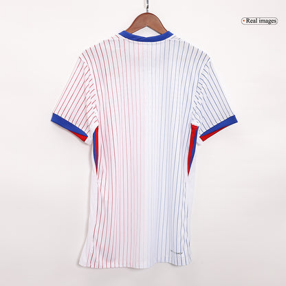 France Extérieur Maillot 2024 Blanc Joueur
