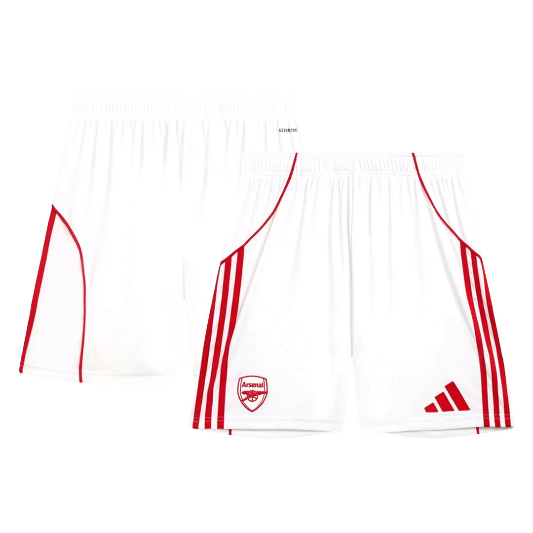 Men Arsenal Domicile Maillot Kit 2025/26 Rouge - Super