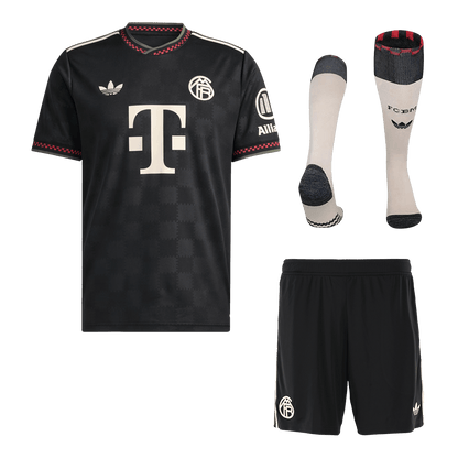 Bayern Munich Third Maillot Kit 2025/26 Noir