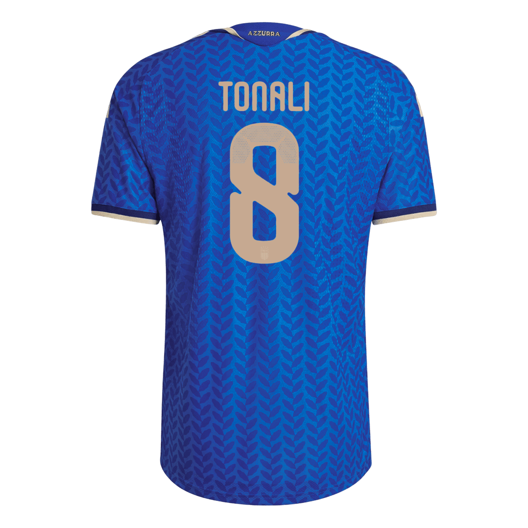 TONALI #8 Italie Domicile Maillot 2026 Bleu Joueur