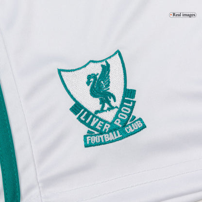 Liverpool Third Maillot Kit 2025/26 Enfant Vert