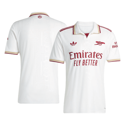 Arsenal Third Maillot 2025/26 Blanc