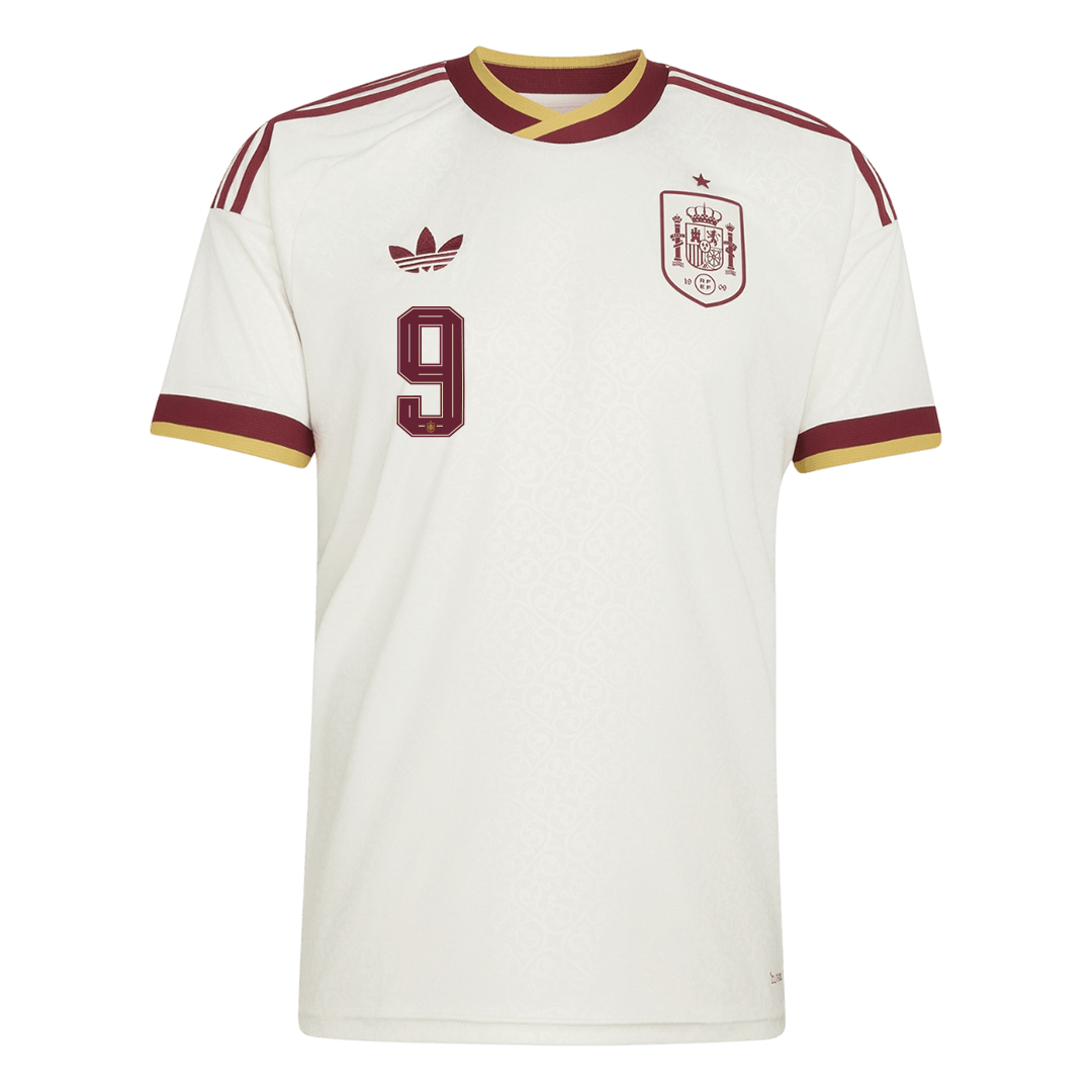 GAVI #9 Espagne Extérieur Maillot 2026 Blanc