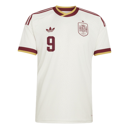 GAVI #9 Espagne Extérieur Maillot 2026 Blanc