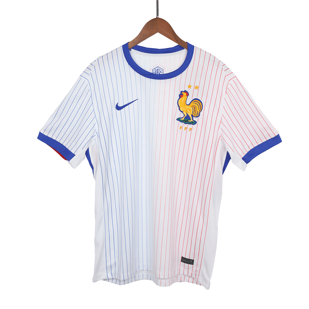 France Extérieur Maillot 2024 Blanc Grande Taille