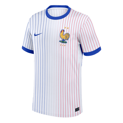 France Extérieur Maillot 2024 Blanc Grande Taille