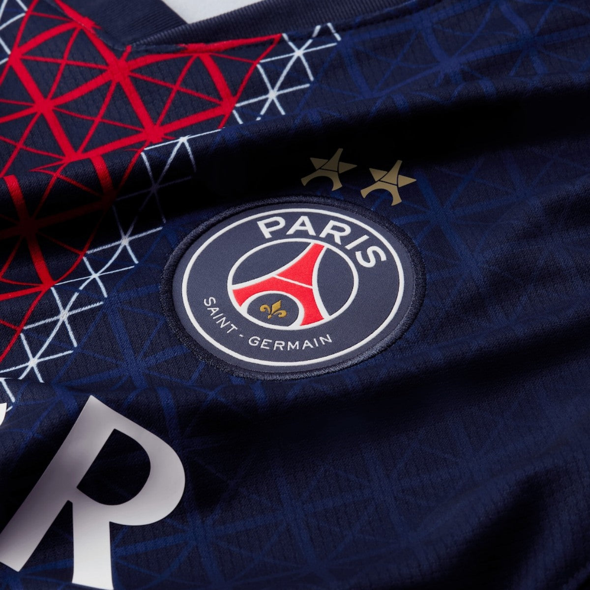 Champions of Europe #26 Les Parisiens Domicile Maillot 2025/26 Bleu marine - Super