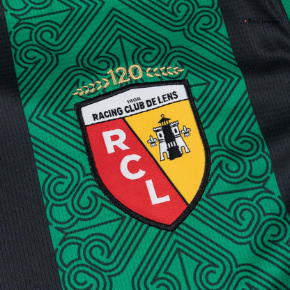 RC Lens Extérieur Maillot 2025/26 Vert&noir