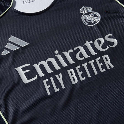 Real Madrid Extérieur Maillot 2025/26 Bleu marine - Super