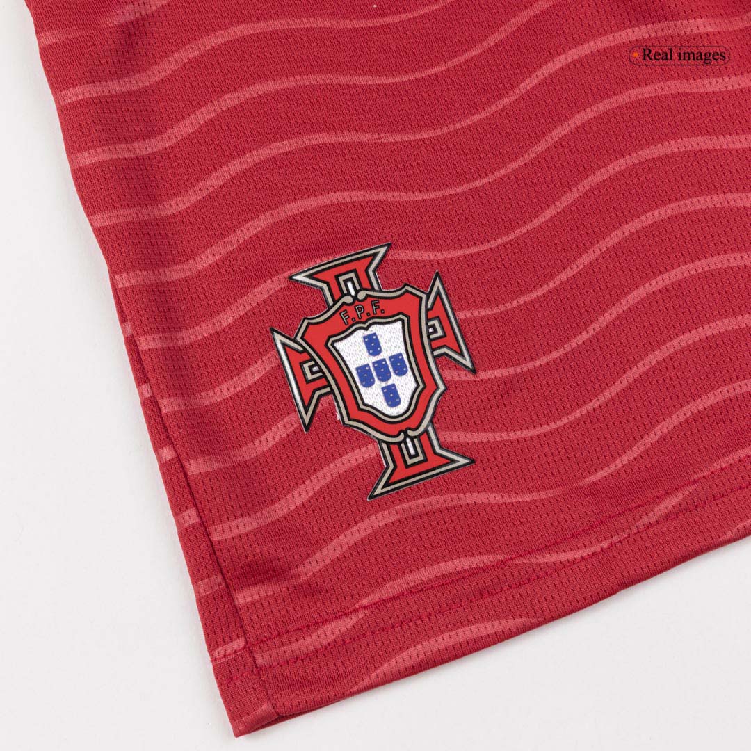 RONALDO #7 Portugal Domicile Maillot Kit 2026 Enfant Rouge - Super