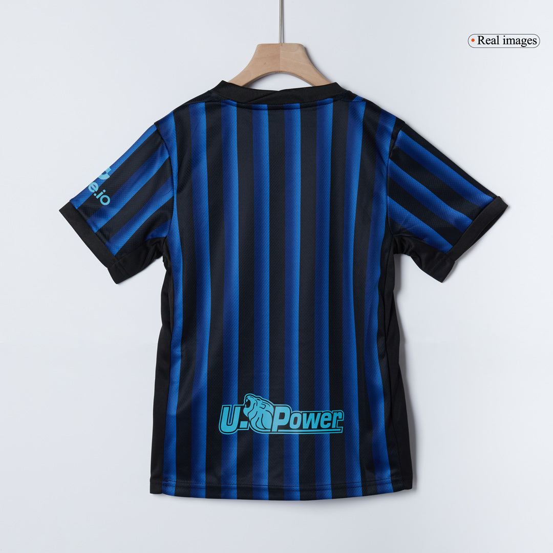 Inter Milan Domicile Maillot Kit 2025/26 Enfant Blue&Black
