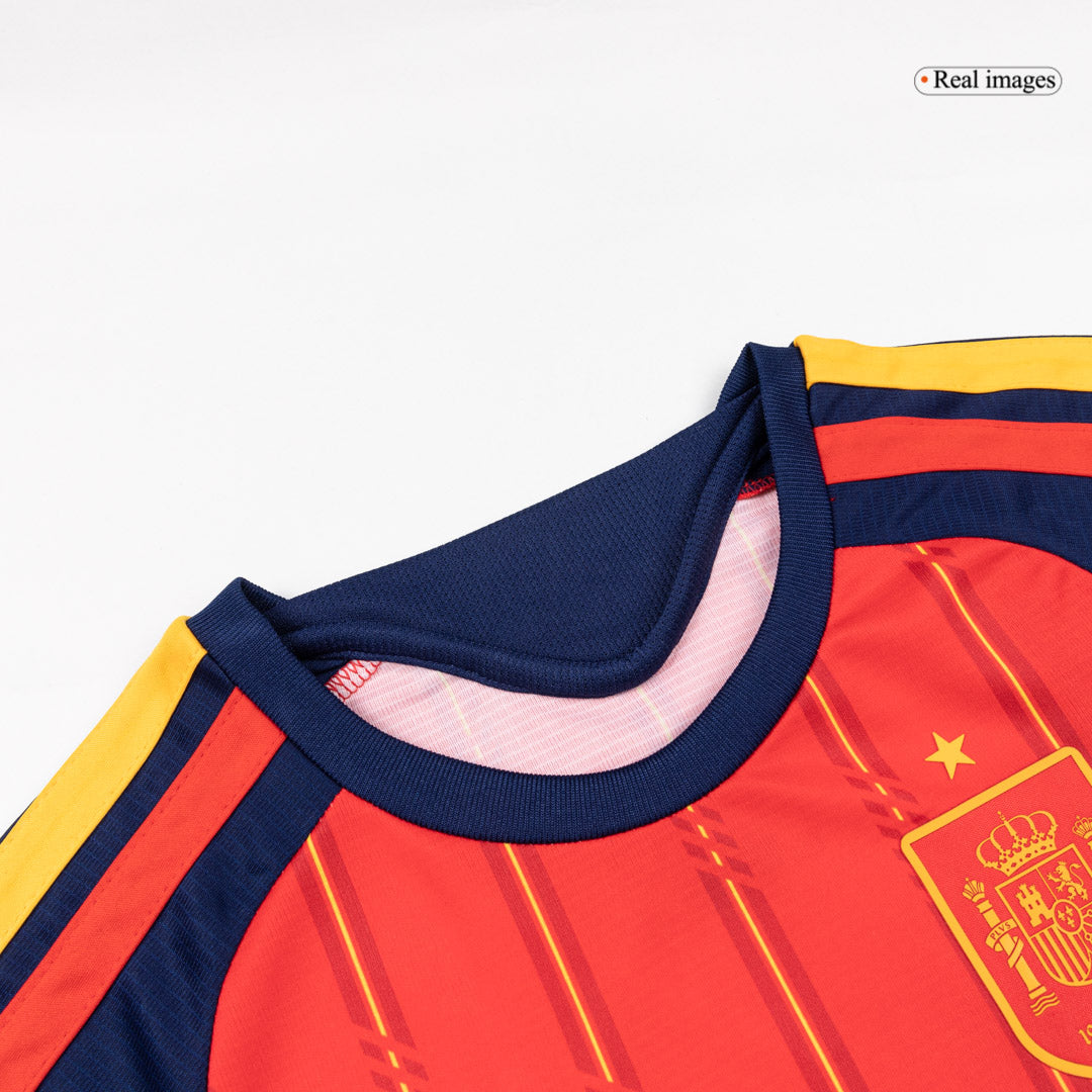 Espagne Domicile Maillot Kit 2026 Enfant Rouge - Super