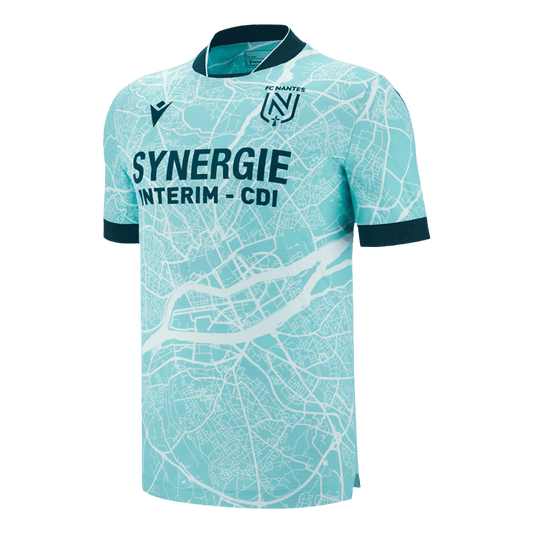 FC Nantes Extérieur Maillot 2025/26 Bleu Grande Taille